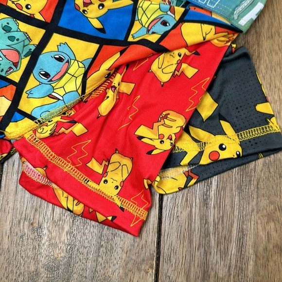 New Pokémon Boy’s Athletic Boxer Briefs 3 pack / Size 4 - Picture 2 of 10